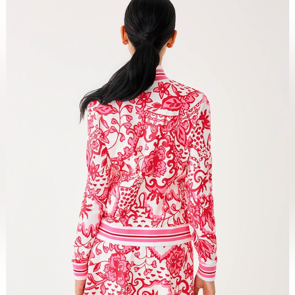 NWT Lilly Pulitzer upf 50+ luxletic regate jacket - Picture 2 of 2